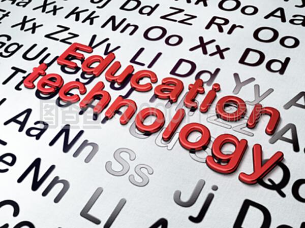字母背景教育理念教育技术